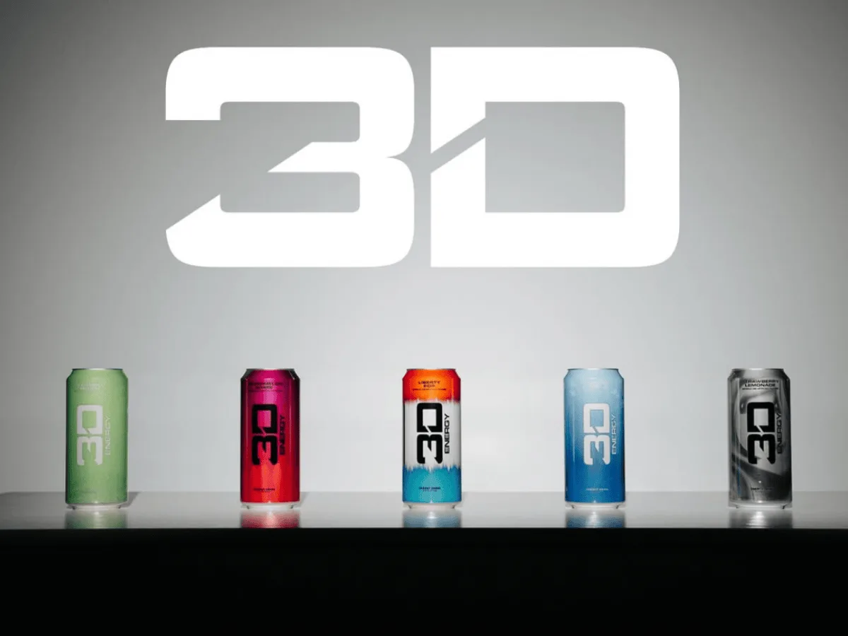 3D Energy Drinks