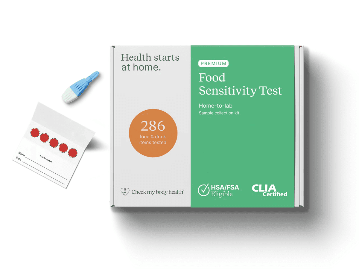 Check My Body Health's New Food Sensitivity Test